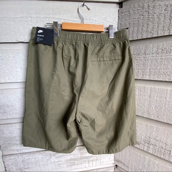 SOLD nike | mens olive green shorts | size large - Picture 6 of 6